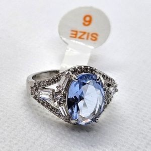 Periwinkle Topaz Ring Sz 6